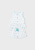 MAYORAL : Girl Printed Shorts and T-shirt Set