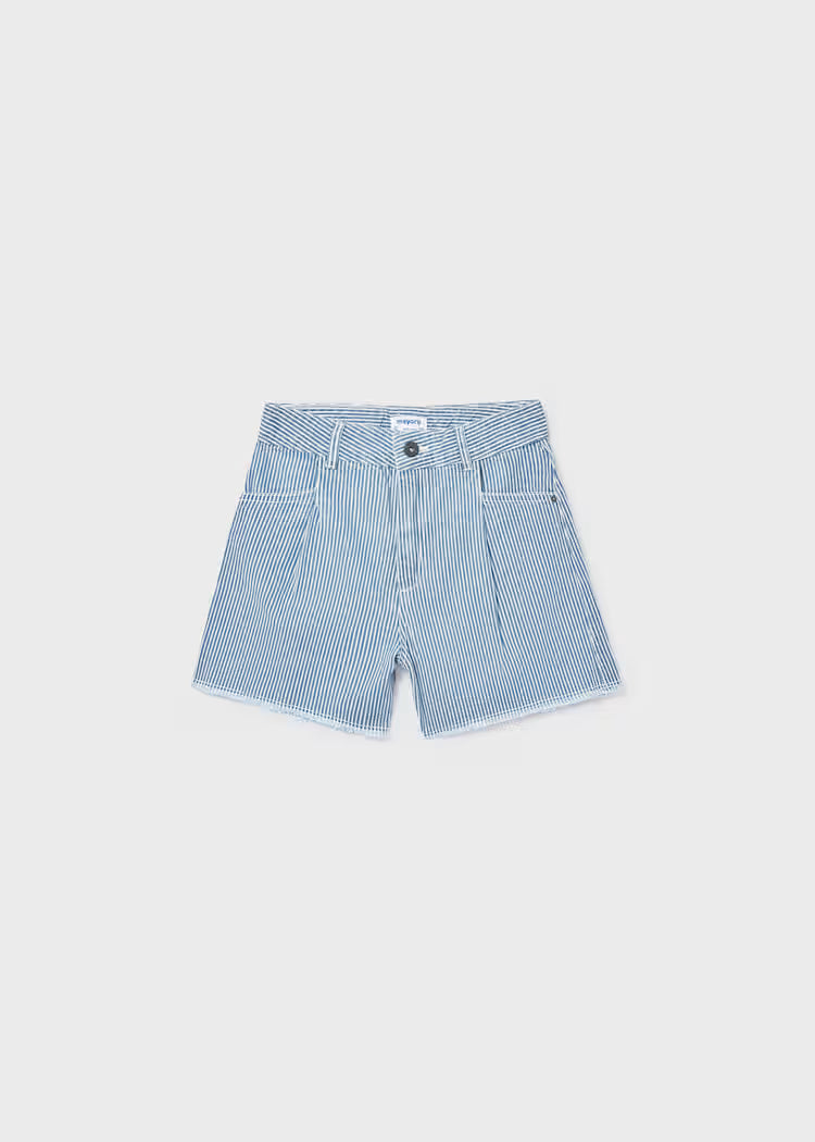 MAYORAL : Girl Striped Denim Top Set