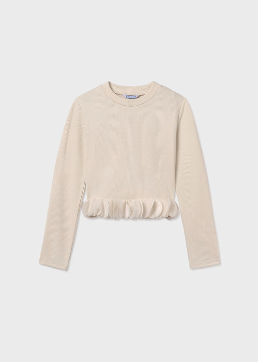 MAYORAL: PETAL SHIRT SET