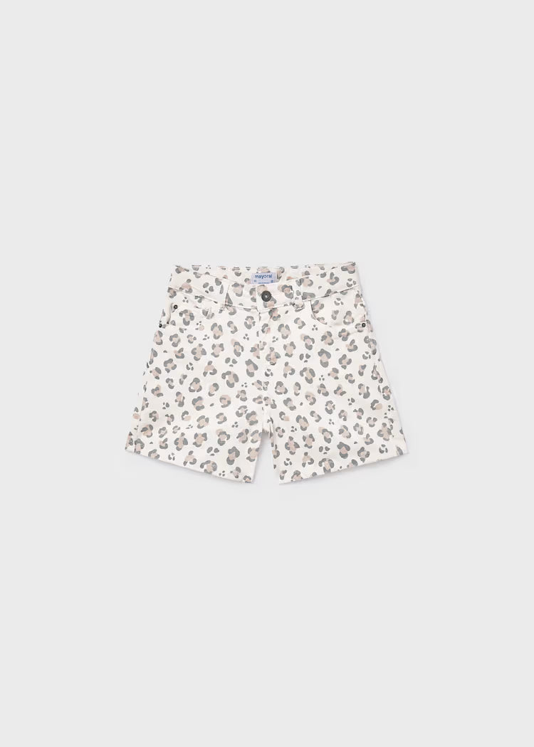 Mayoral: Leopard Shorts Set
