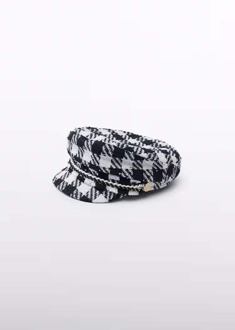 ABEL & LULA : GIRLS TWEED SAILOR CAP