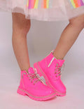 Hot Pink Boots