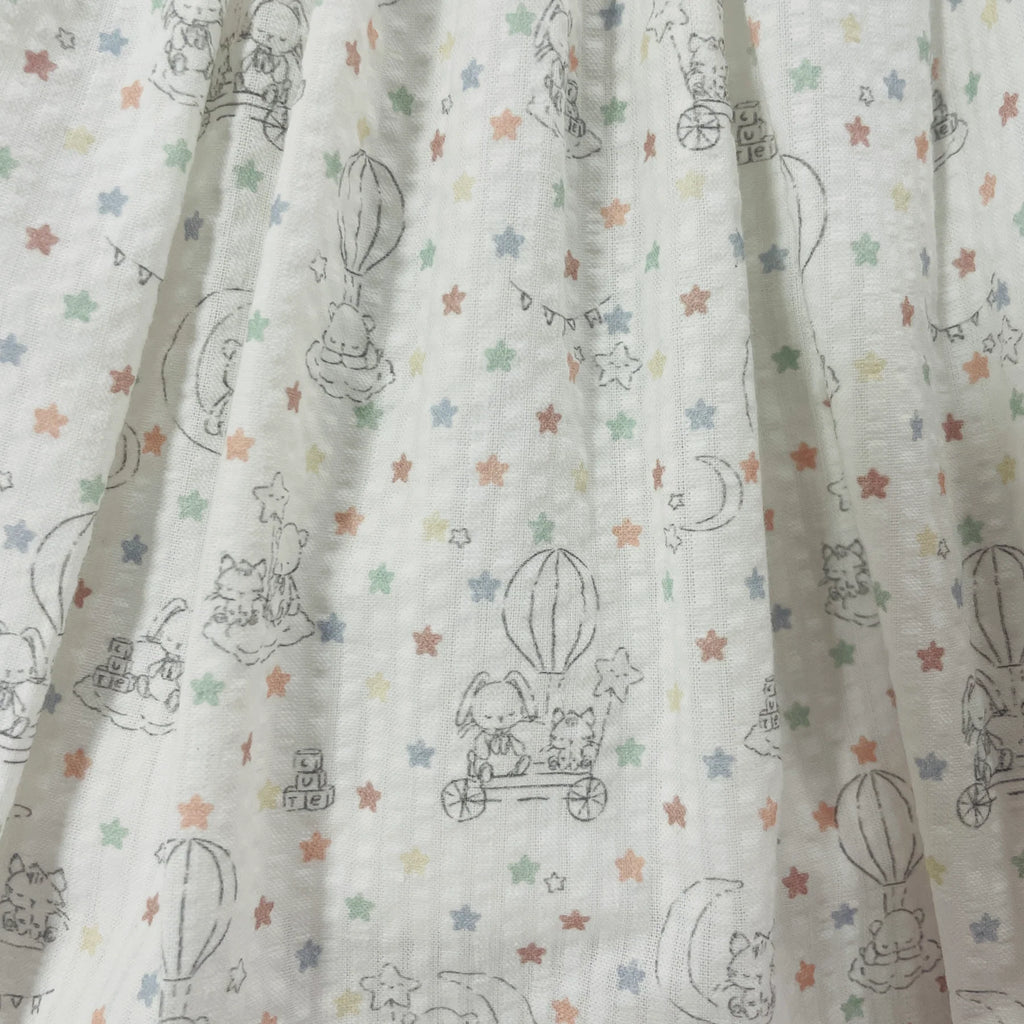 White & Dusky Pink Dress & Bloomers
