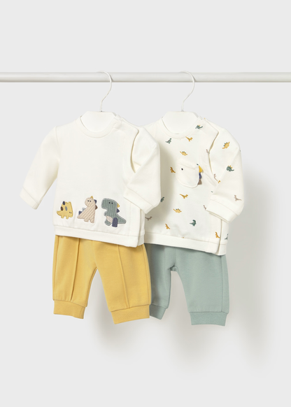MAYORAL: 4 PIECE BOYS DINO SET