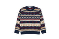 DR KID: BOYS JACQUARD KNIT SWEATER