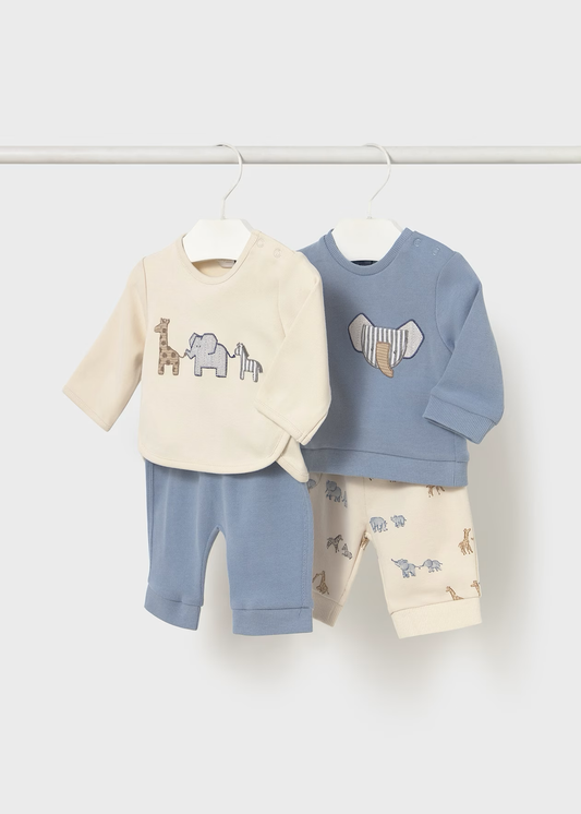 MAYORAL: BOYS 4 PIECE ANIMAL SET