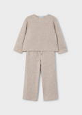 MAYORAL: GIRLS GLITTER PANTS & SWEATER SET