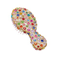 BARI LYNN: FULLY JEWELED HAIRBRUSH