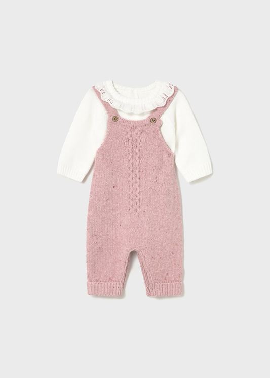 MAYORAL: NEWBORN GIRL SWEATER SET