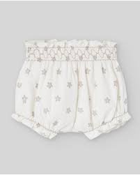 PAZ RODRIGUEZ : GIRLS STAR EMBROIDERED BLOOMER