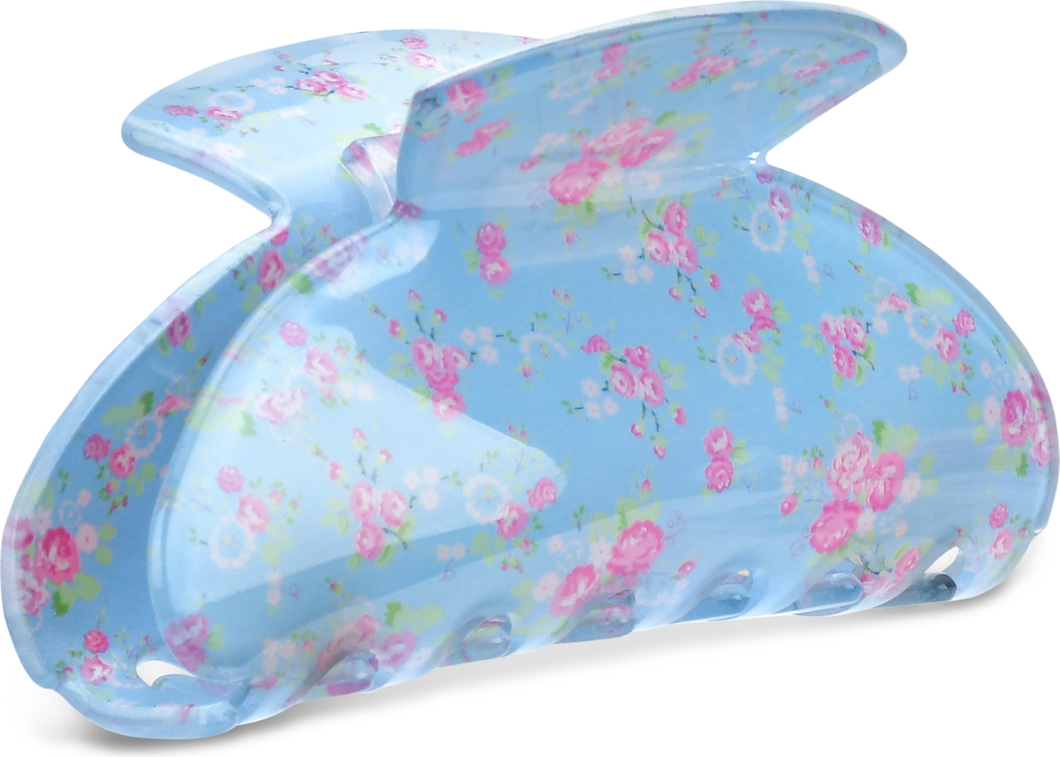 ISCREAM : BEAUTIFUL BLOSSOM BLUE HAIR CLIP