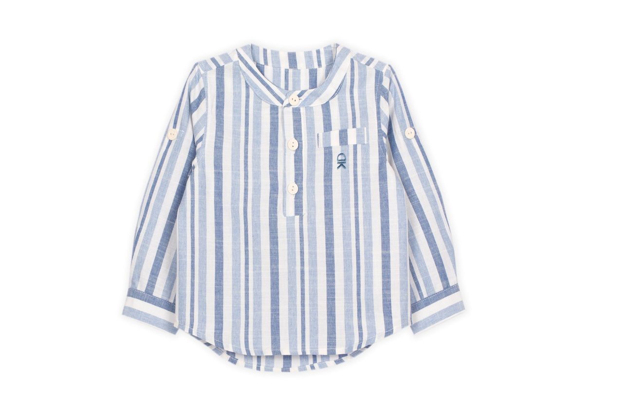 DK: Blues Stripe Button Down