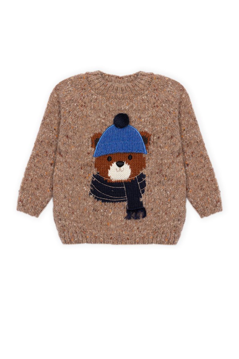 Dr. Kid : Pull Over in Sweater Knit - Teddy