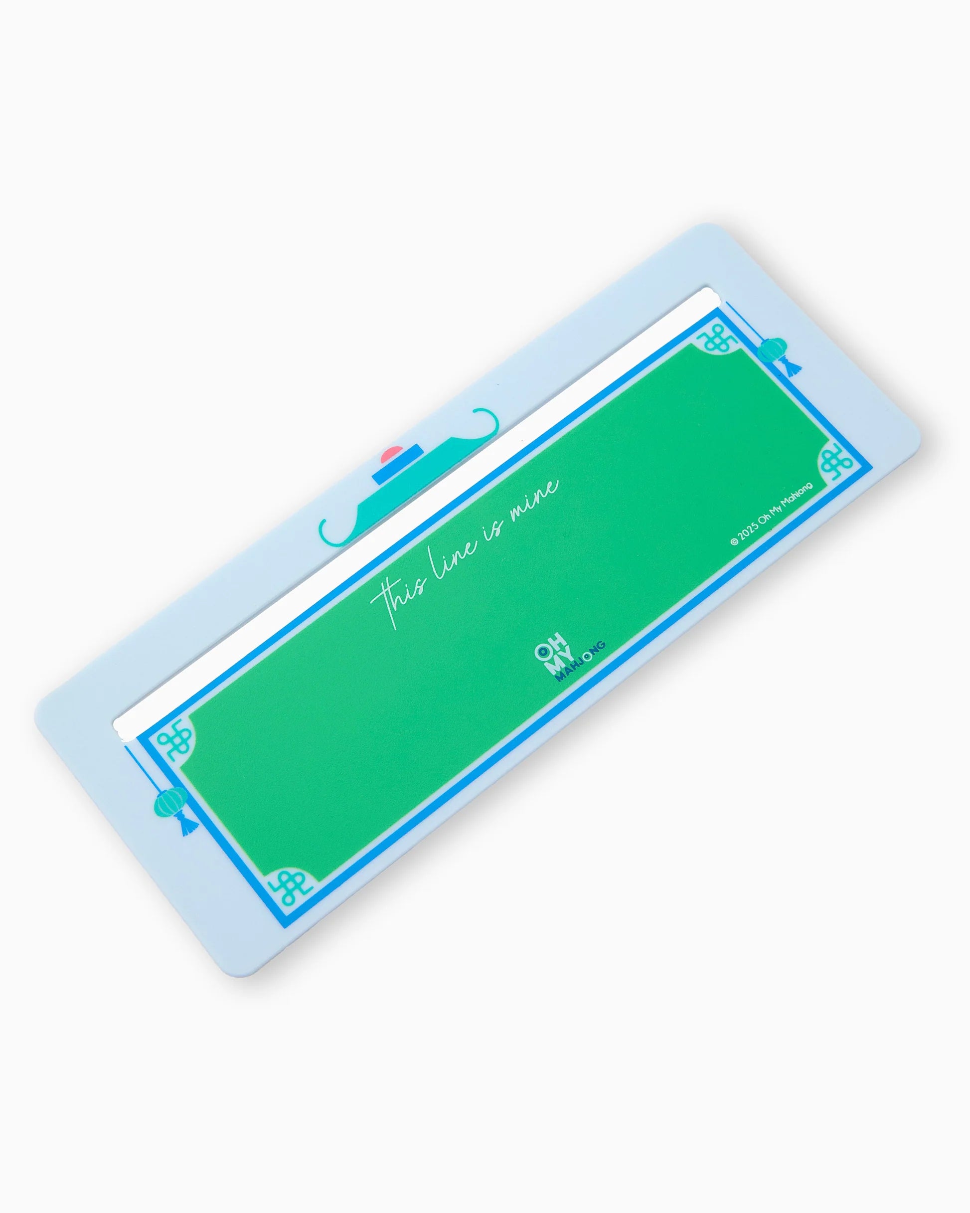 OH MY MAHJONG: LIGHT BLUE LINE FINDER