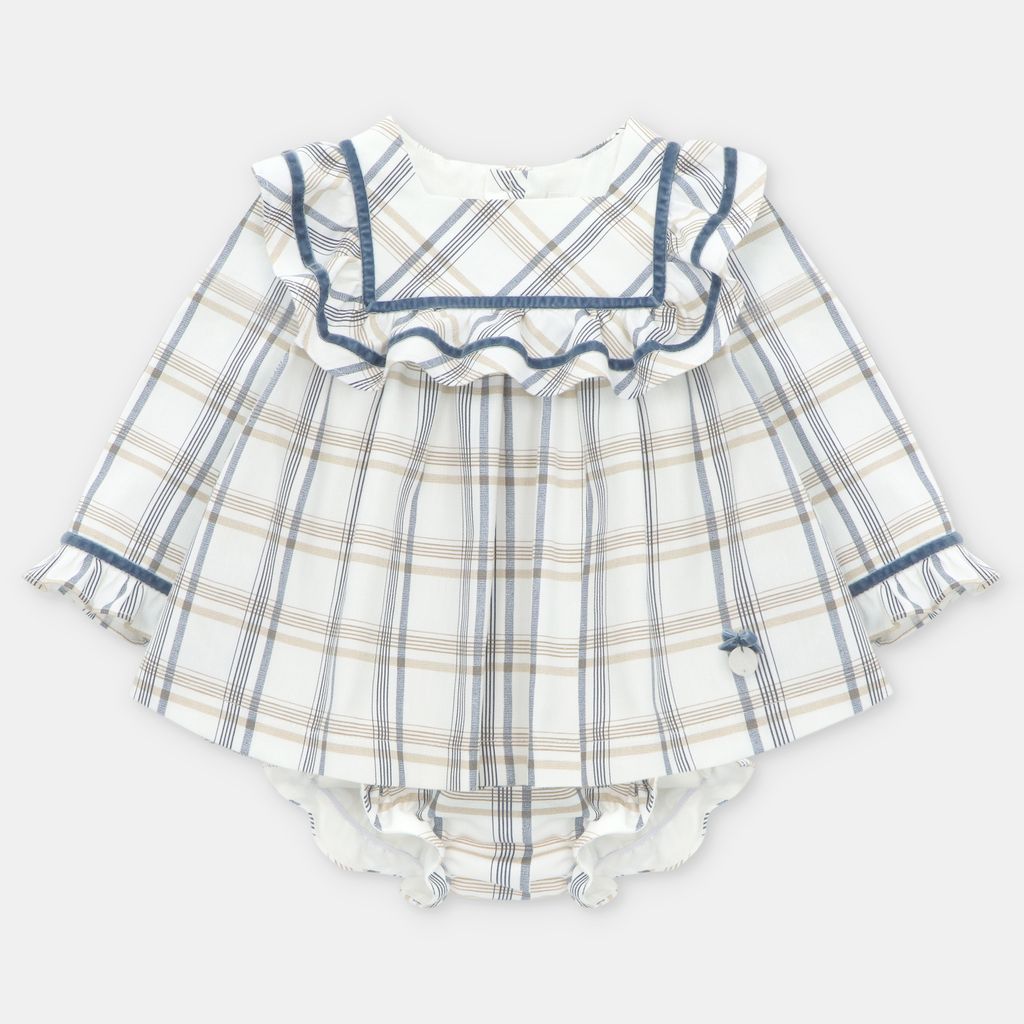 MARTIN ARANDA: GIRLS LEICESTER BLOOMER & DRESS SET