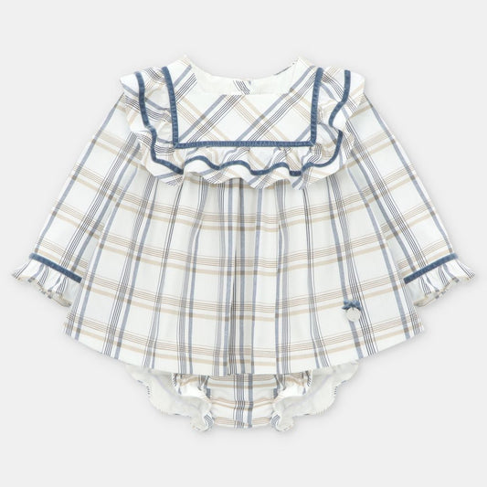 MARTIN ARANDA: GIRLS LEICESTER BLOOMER & DRESS SET