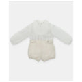 MARTIN ARANDA : SHIRT & BOY SHORT W/SUSPENDERS
