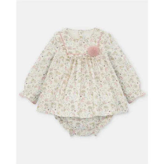 MARTIN ARANDA: FLORAL PINK DRESS