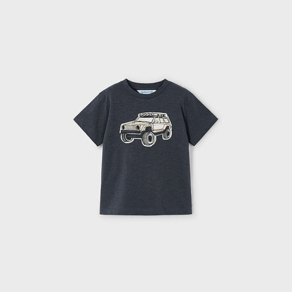 MAYORAL: BOYS TRUCK PRINTED T-SHIRT