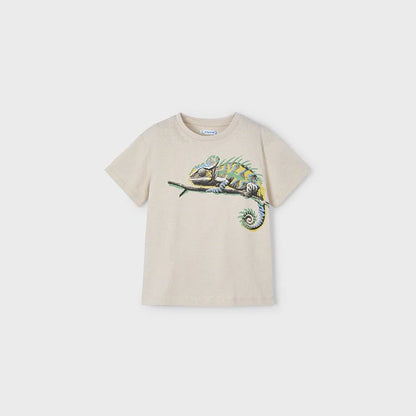 MAYORAL: BOYS IGUANA PRINT T-SHIRT