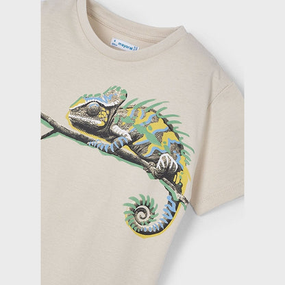 MAYORAL: BOYS IGUANA PRINT T-SHIRT
