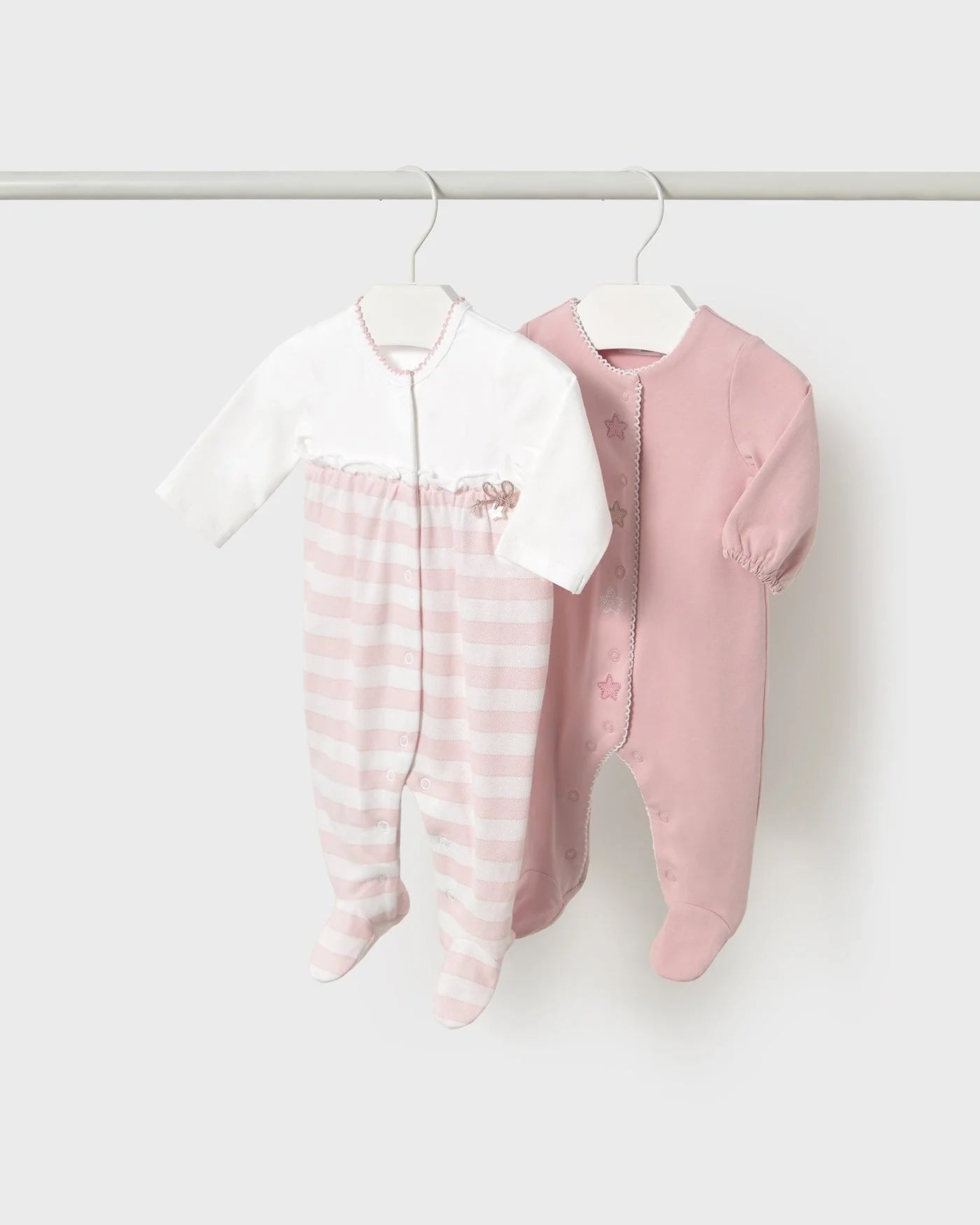 Mayoral : Baby Girls 2 Body Suit Set