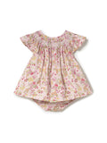 MAYORAL: PINK FLORAL DRESS