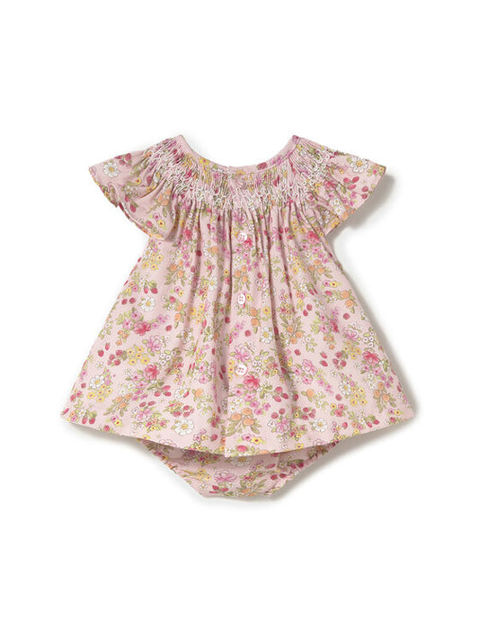 MAYORAL: PINK FLORAL DRESS