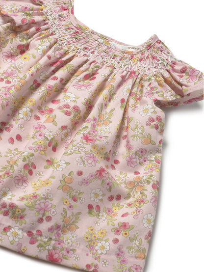 MAYORAL: PINK FLORAL DRESS
