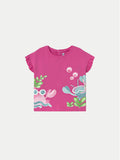 MAYORAL: FUSHIA CRAB PLAY TOP