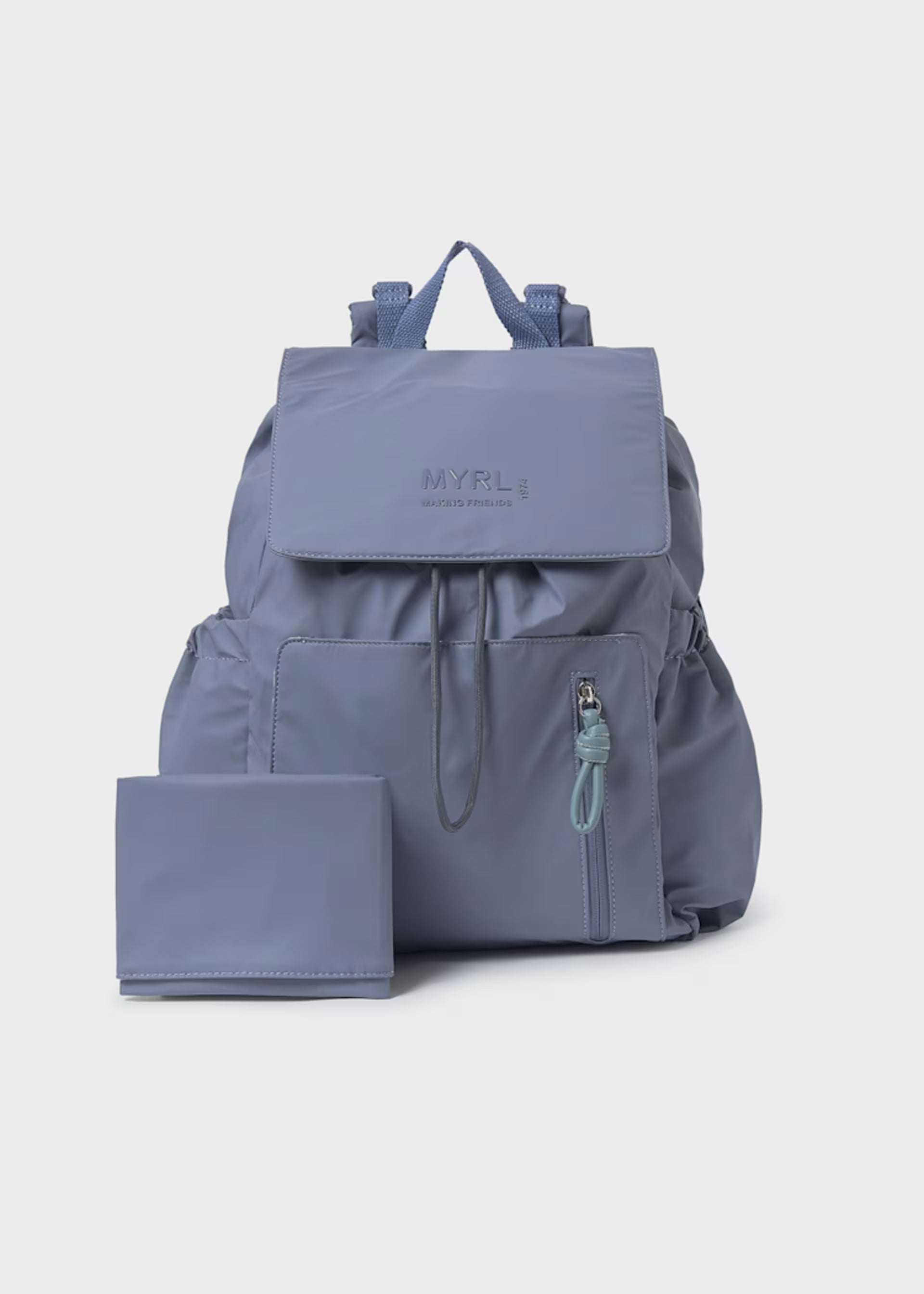 Mayoral: Waterproof Printed Diaper Bag with Changing Mat