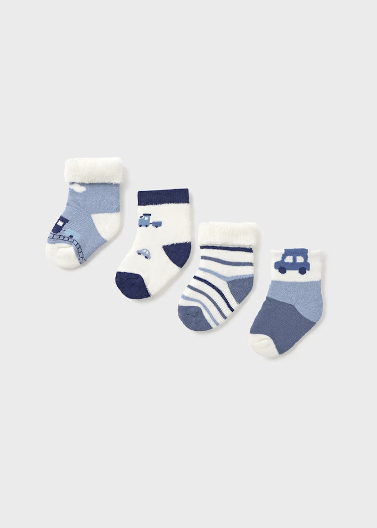 Mayoral : Newborn 4-pack socks
