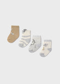 Mayoral : Newborn 4-Pack Socks