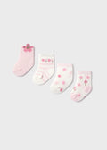 Mayoral : Newborn 4-pack socks