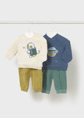 MAYORAL: NEWBORN 4-PIECE SET
