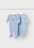 MAYORAL : Newborn Boy 2-Pack One-Piece Set