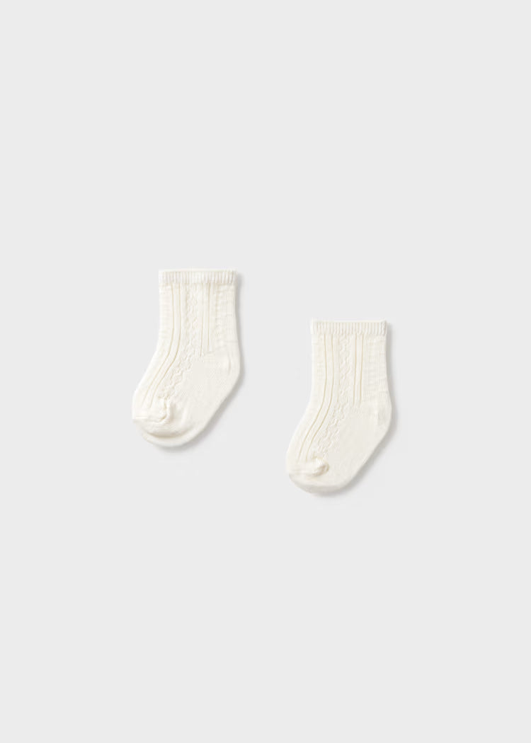 Mayoral: Newborn Boy 2-Pack Socks