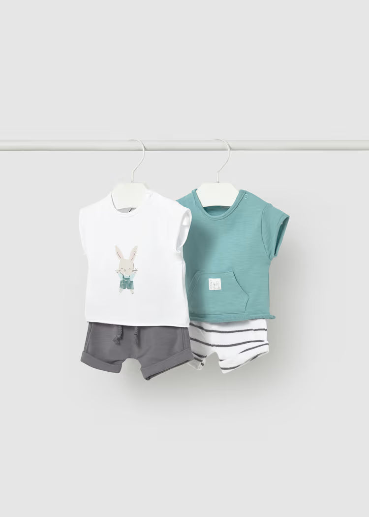 MAYORAL : Newborn Boy 4-Piece Set