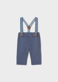 MAYORAL : Newborn Boy Pants with Suspenders