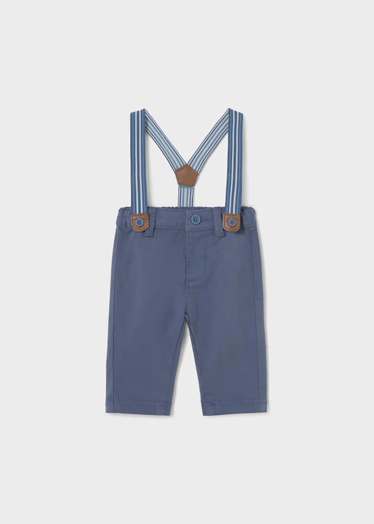 MAYORAL : Newborn Boy Pants with Suspenders