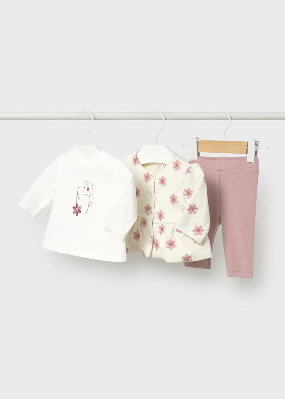 MAYORAL: NEWBORN GIRL 3-PIECE SET