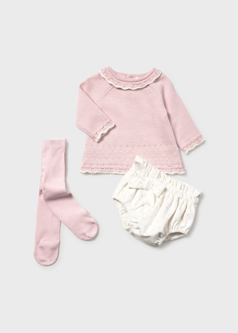 MAYORAL: NEWBORN GIRL 3-PIECE SET
