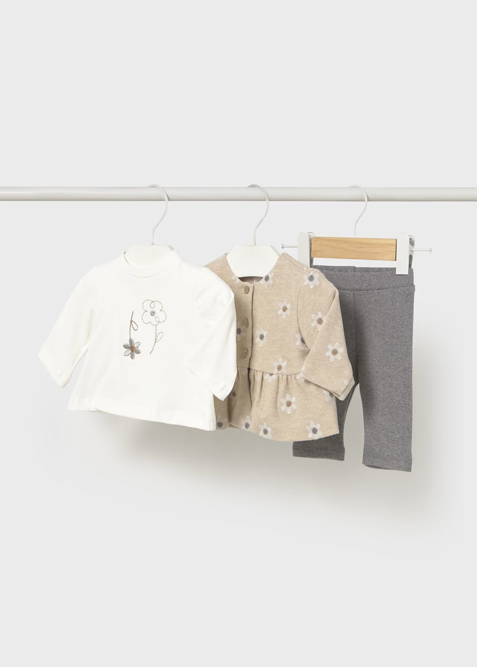 MAYORAL: NEWBORN GIRL 3-PIECE SET