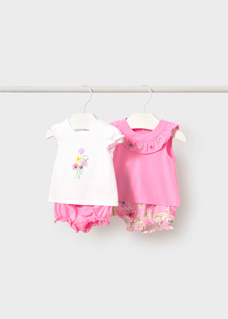 MAYORAL : Newborn Girl 4-Piece Set