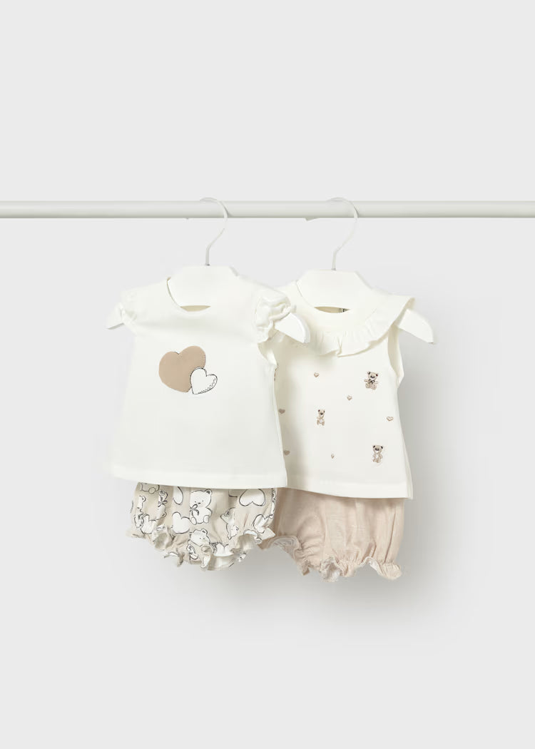 MAYORAL : Newborn Girl 4-Piece Set