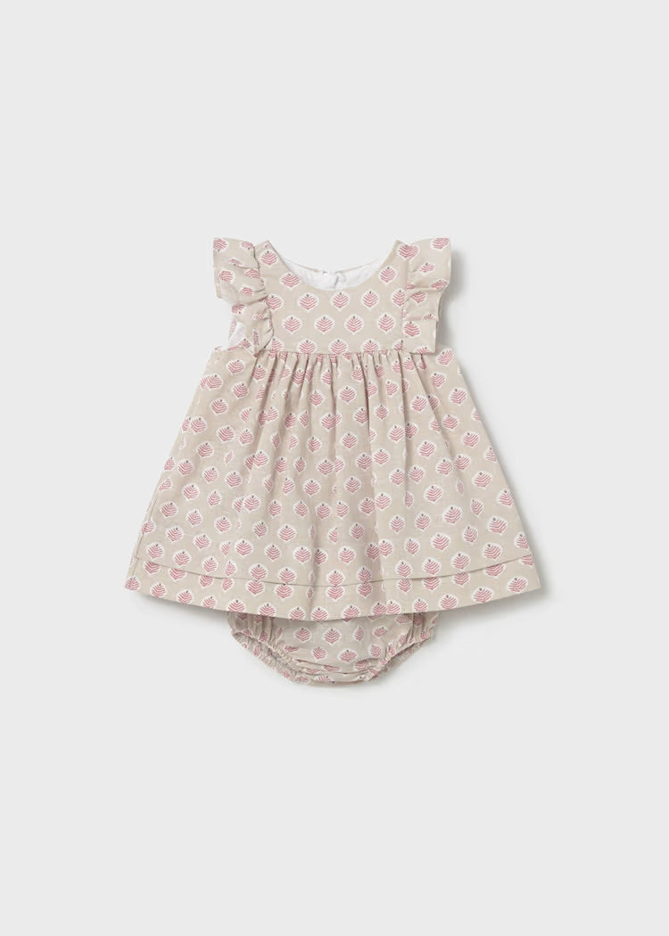 MAYORAL : Newborn Girl Dress with Bloomers