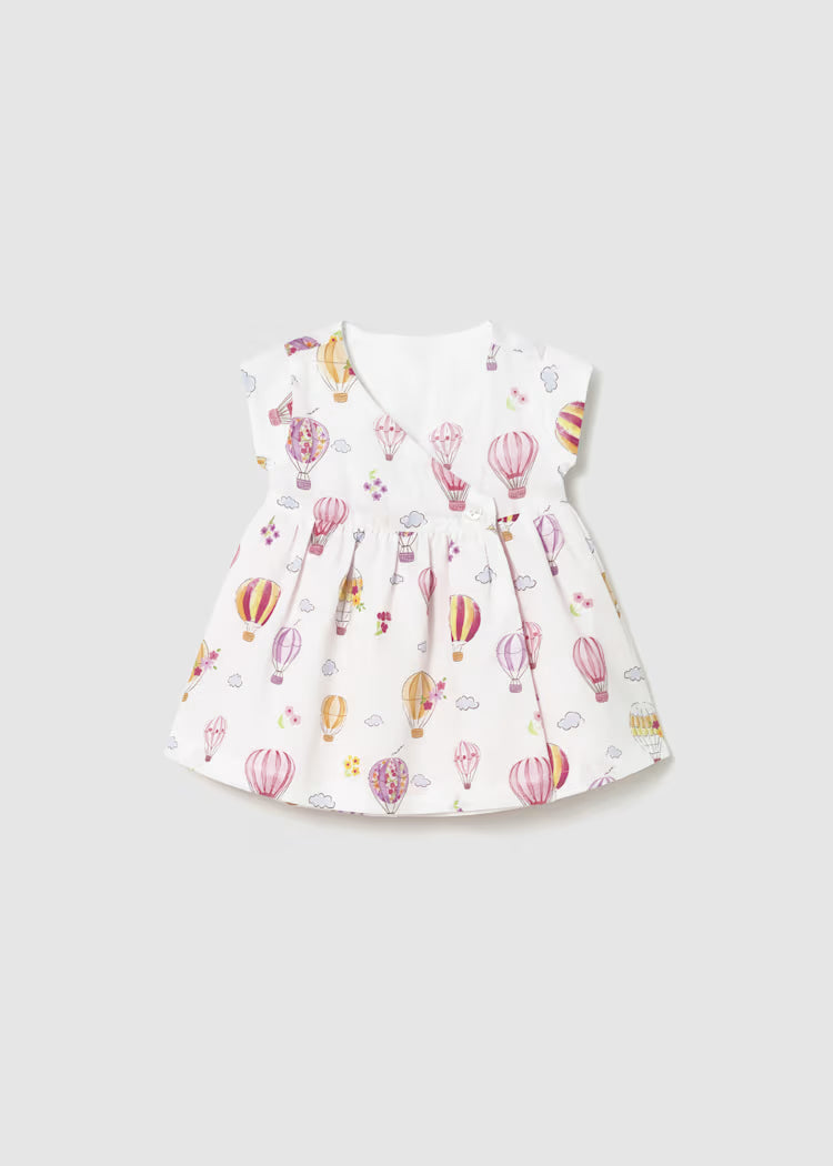 Mayoral: Newborn Girl Reversible Dress
