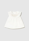 MAYORAL : Newborn Girl Smocked Dress