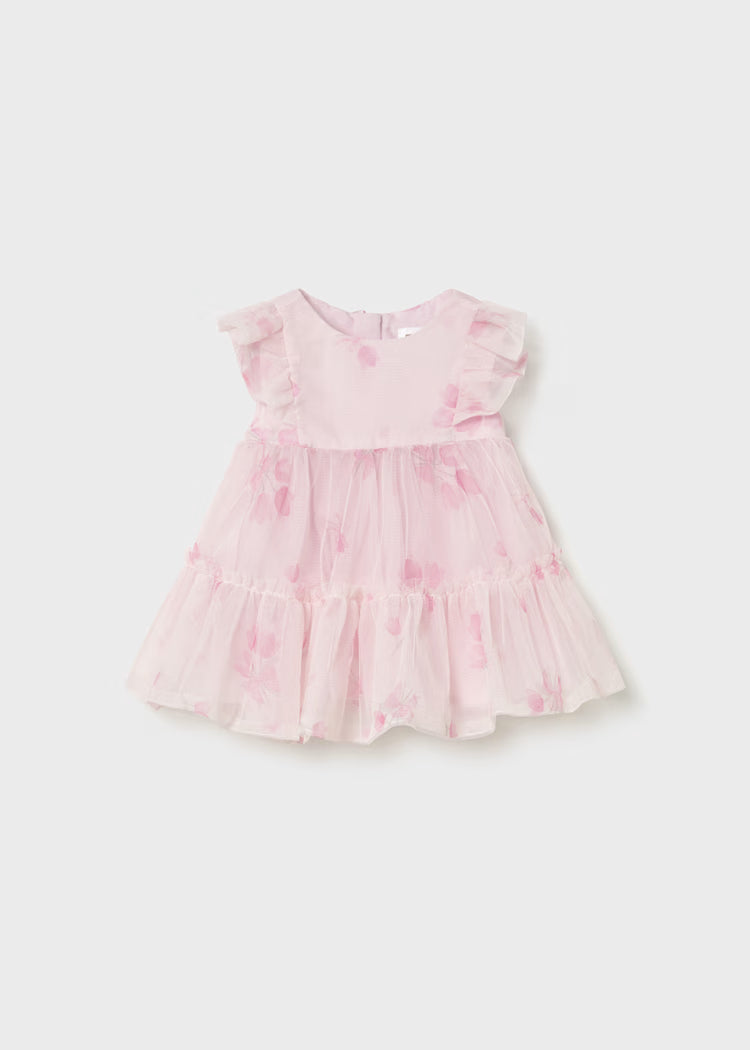 Mayoral:Newborn Girl Tulle Dress