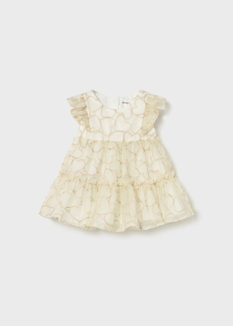 Mayoral:Newborn Girl Tulle Dress
